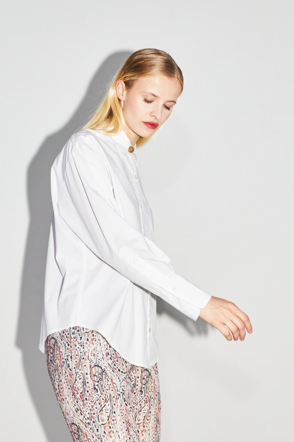 La camisa blanca Iris Boyfit