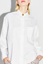 La camisa blanca Iris Boyfit