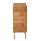 Ava - 5-Drawer Chest of Drawers - Slatted