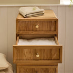 Ava - 5-Drawer Chest of Drawers - Slatted