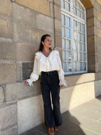 Iris Blouse Ecru