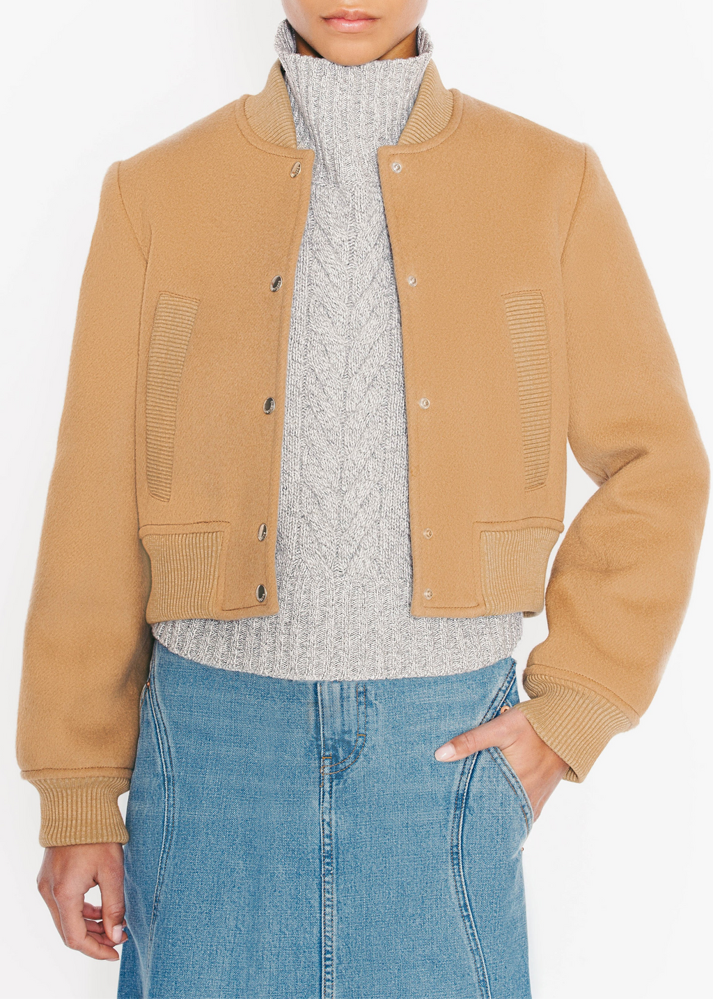 Chaqueta Garfield Beige