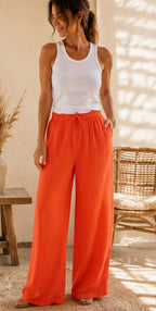 Pantalón Éden Naranja