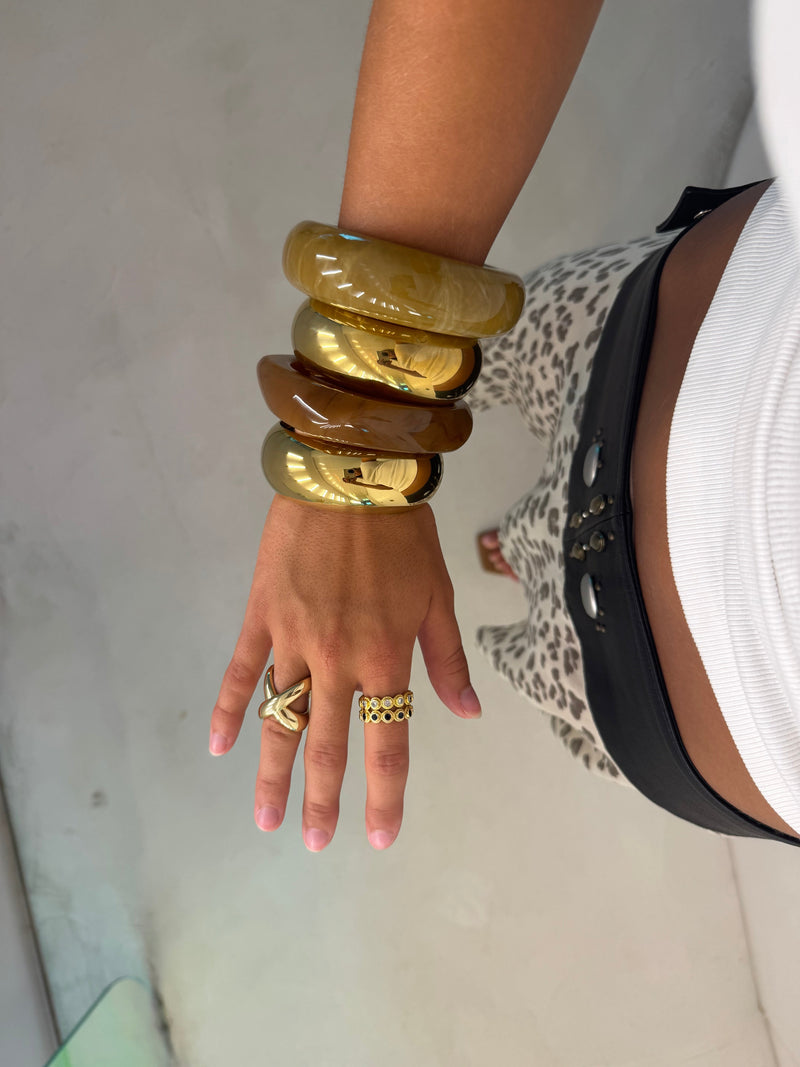 Pulsera caramelo