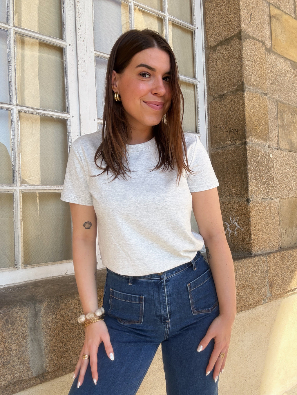 La camiseta Max gris perfecta