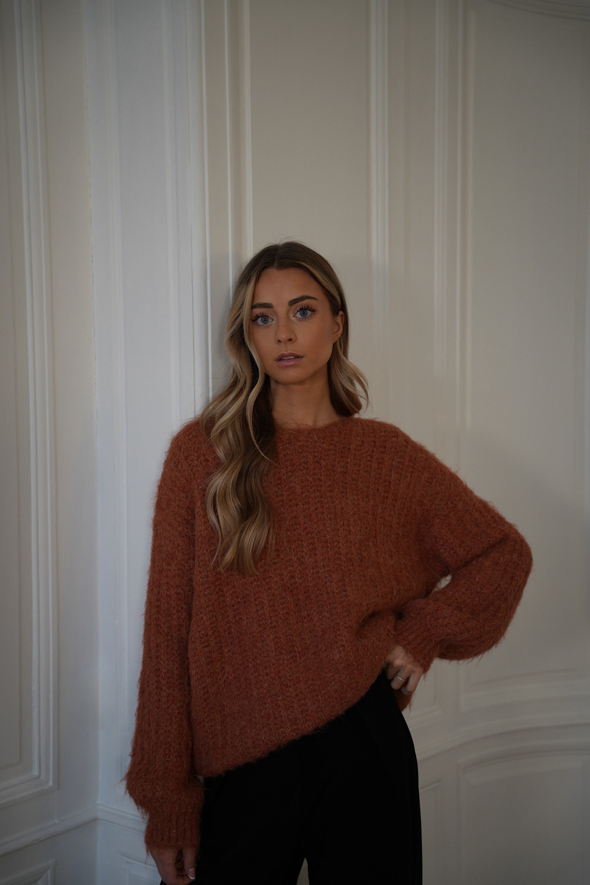 Lila Terracota - Suéter Suelto