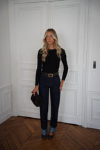 Jersey fino Sana - Negro