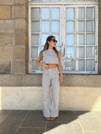 Blue Sailor Striped Trousers