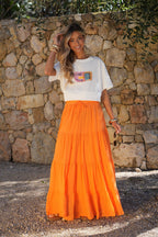 Chloé Long Skirt - Orange