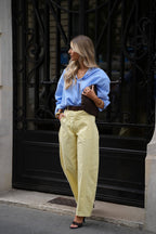 Jay Balloon Pants - Yellow