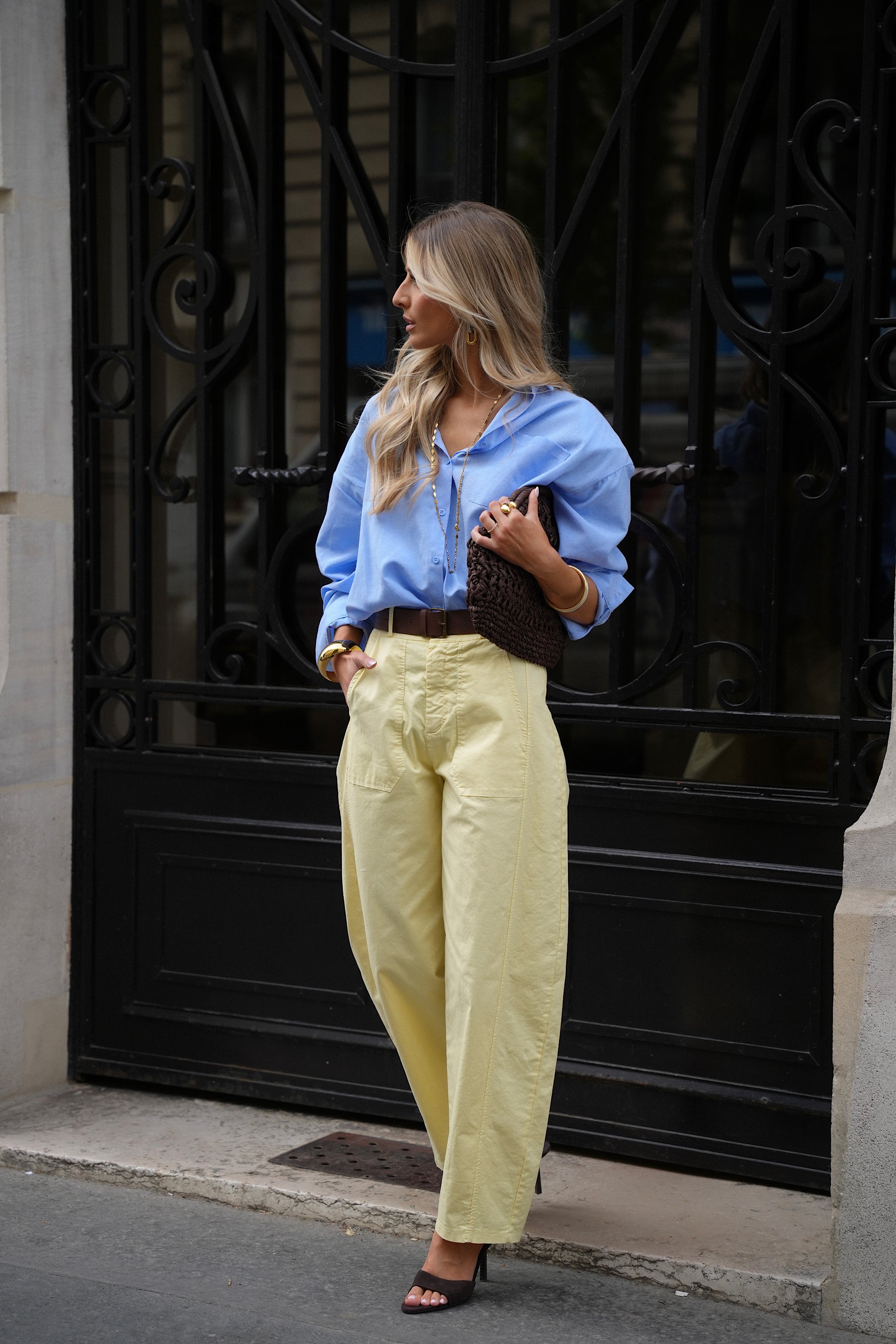 Jay Balloon Pants - Yellow