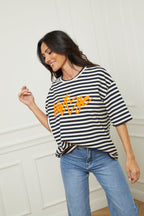 Tee Shirt Vintage - Marine