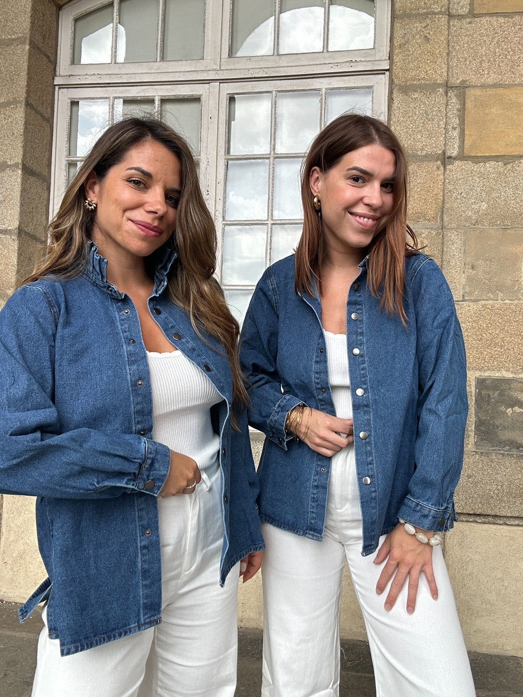 Chaqueta vaquera celeste