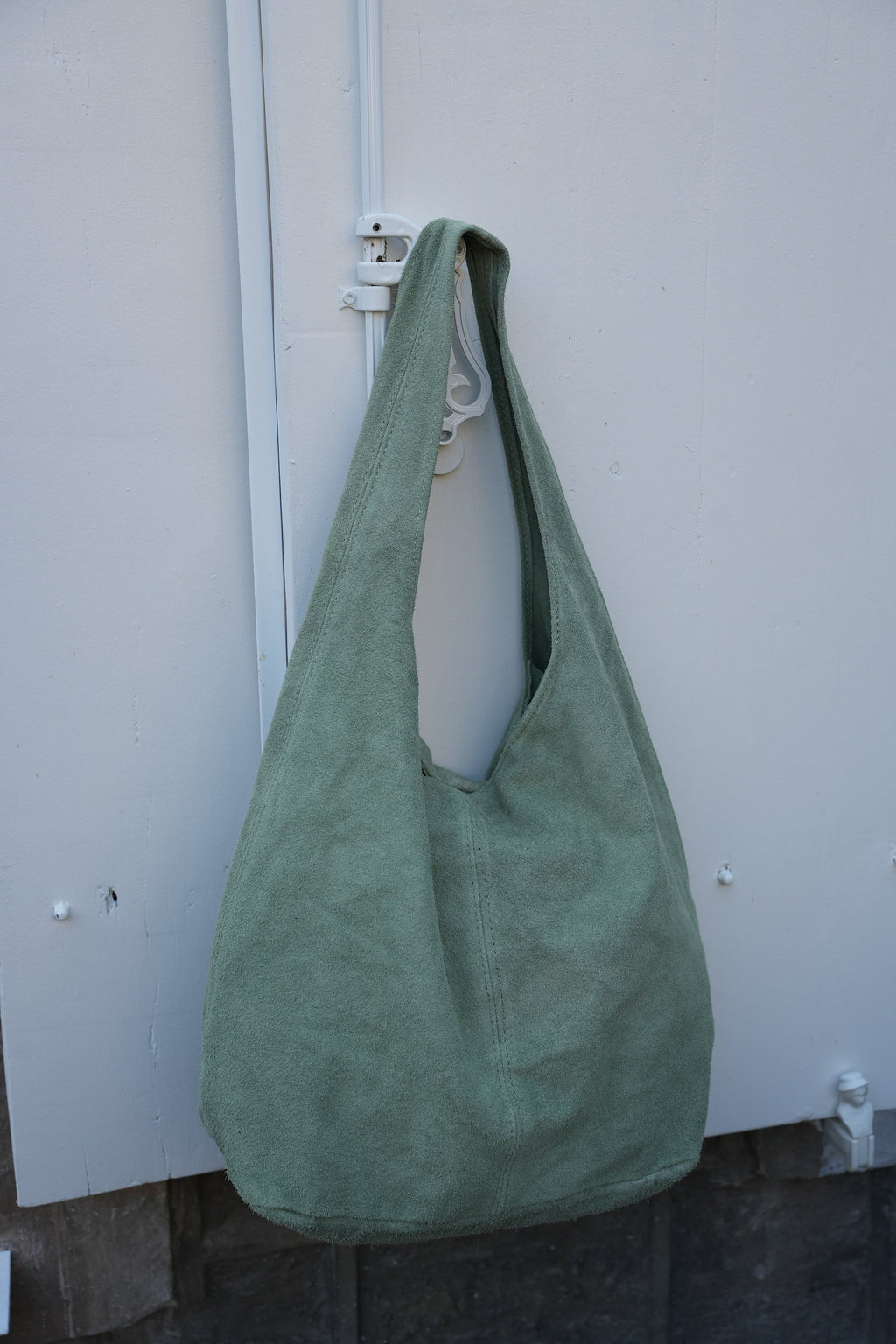 Bolso Nita de Piel - Verde Agua