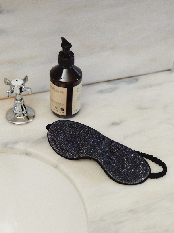 Masque De Nuit Silver Glitter