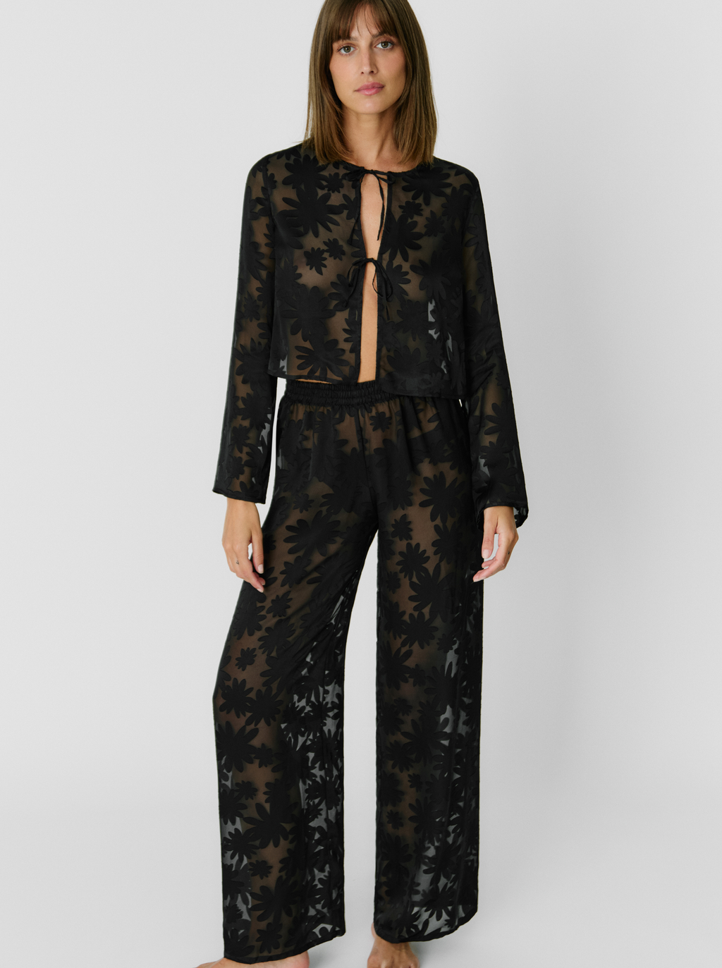 Shadow Blossom Pants