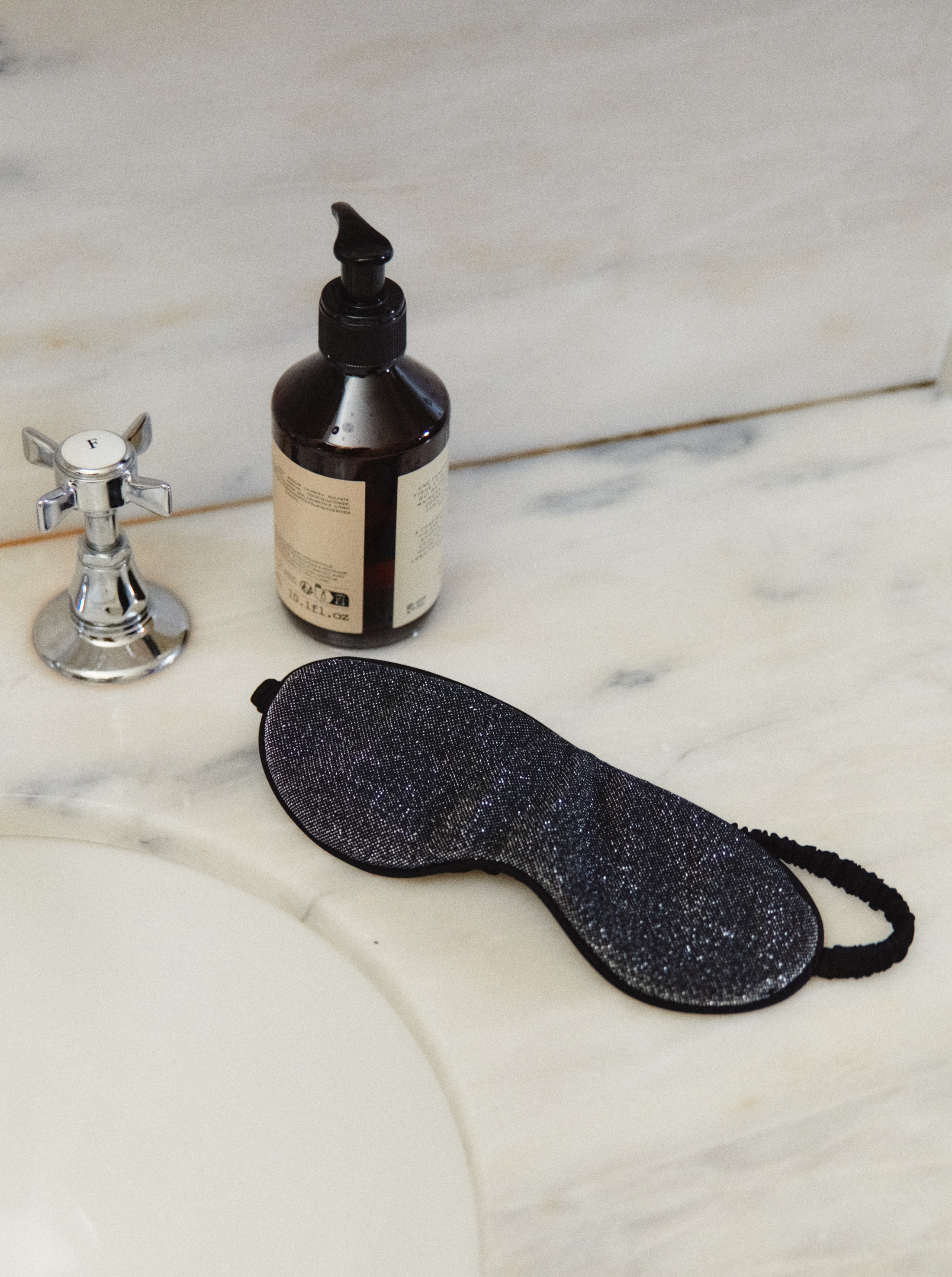Masque De Nuit Silver Glitter 