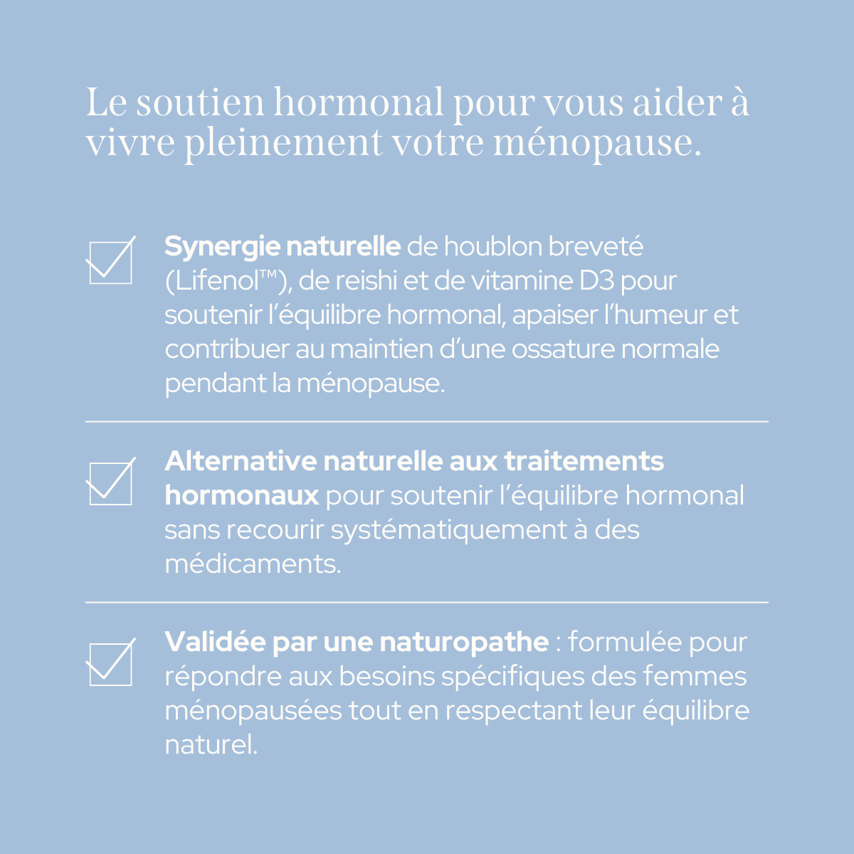 Cura para la menopausia