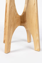 Kobe - Side Table - Glass - Natural/Beige
