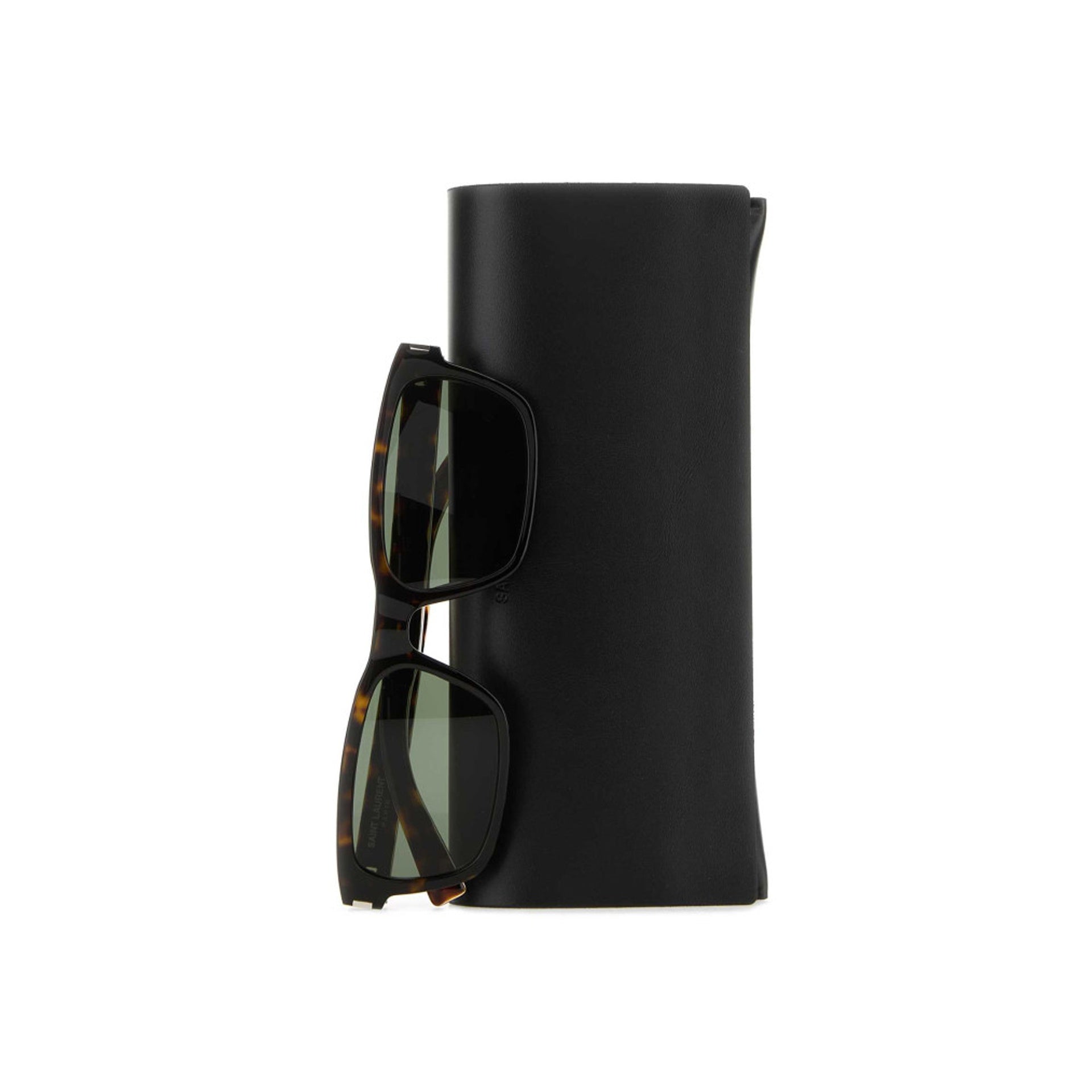 Saint Laurent - Gafas de sol Printed Acetate Sl 662 - Hombres - Marrón