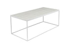 Glazed - Coffee Table - Ceramic - White