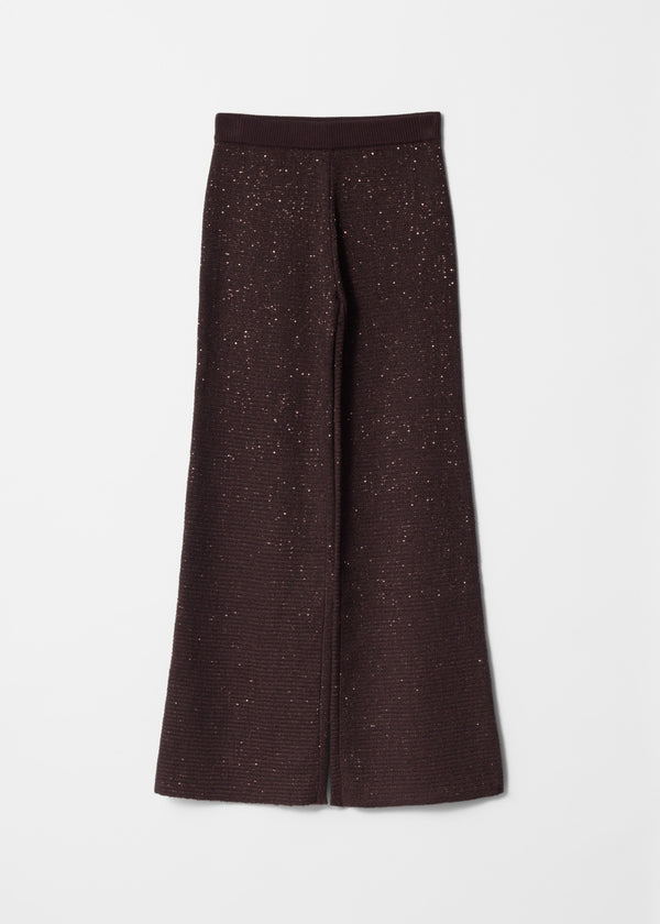 Pantalon X Claudia En Maille - Rouge