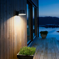 Loopin - Decorative Solar Wall Light - Steel - Black