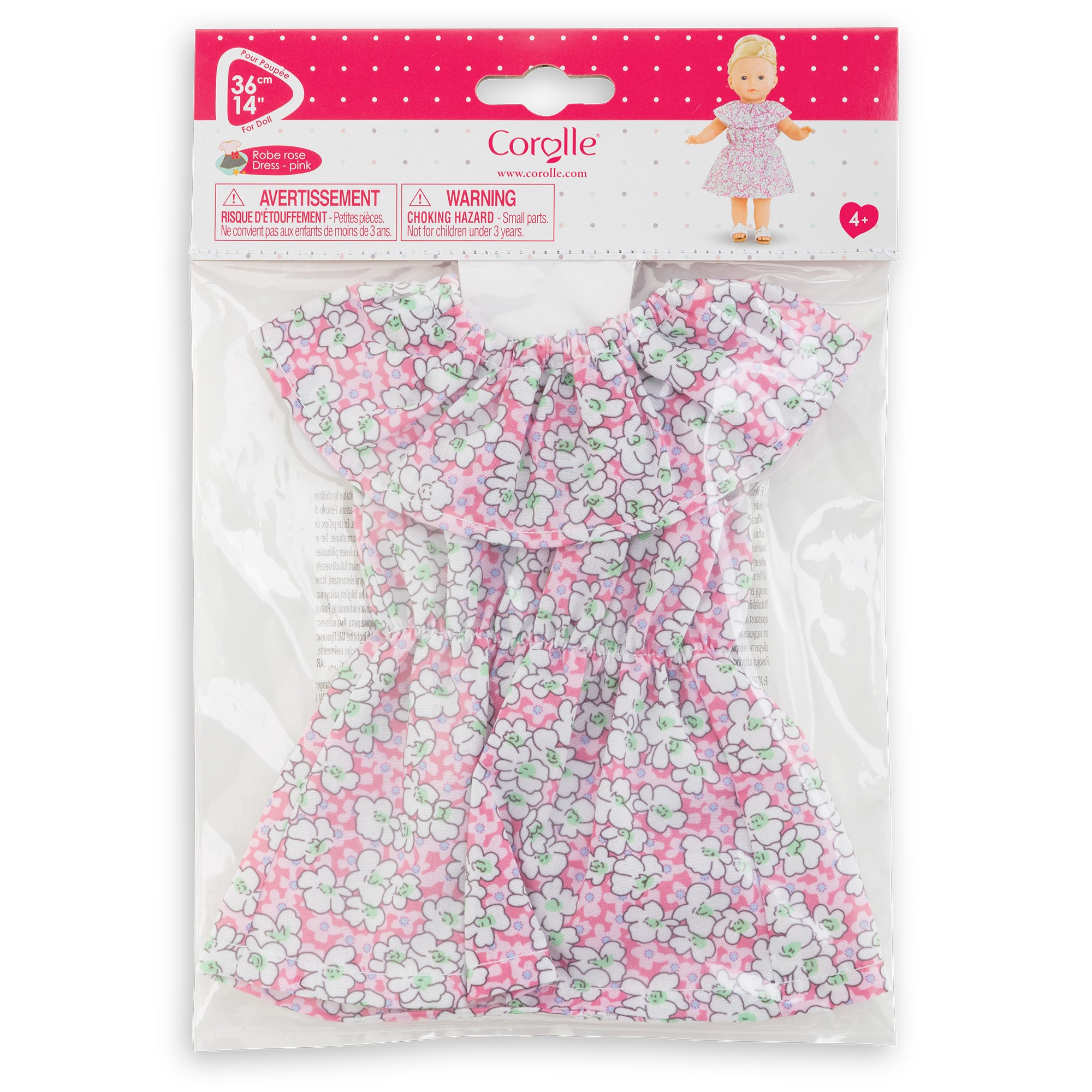 Pink Dress for Ma Corolle Doll
