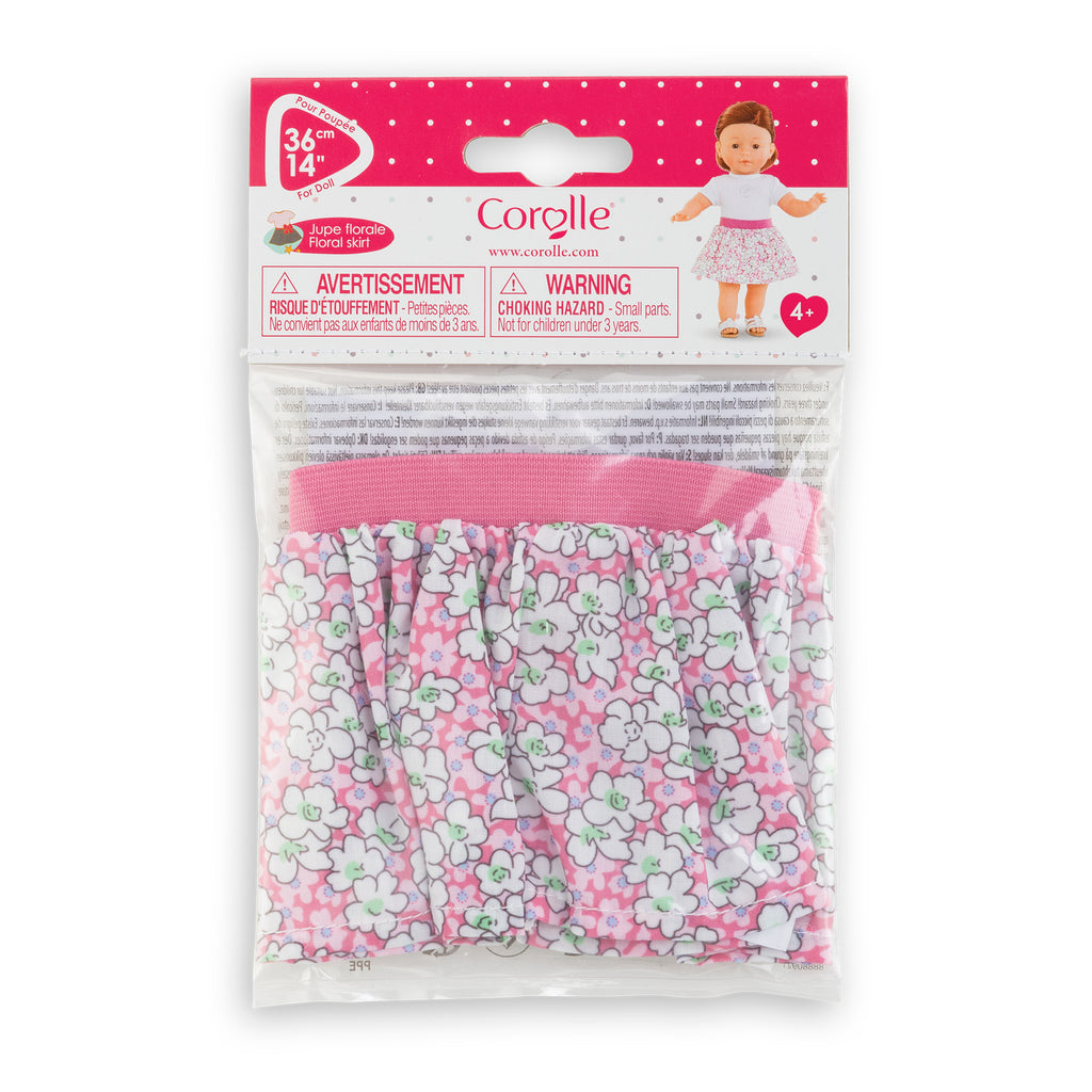 Floral Skirt For Ma Corolle Doll