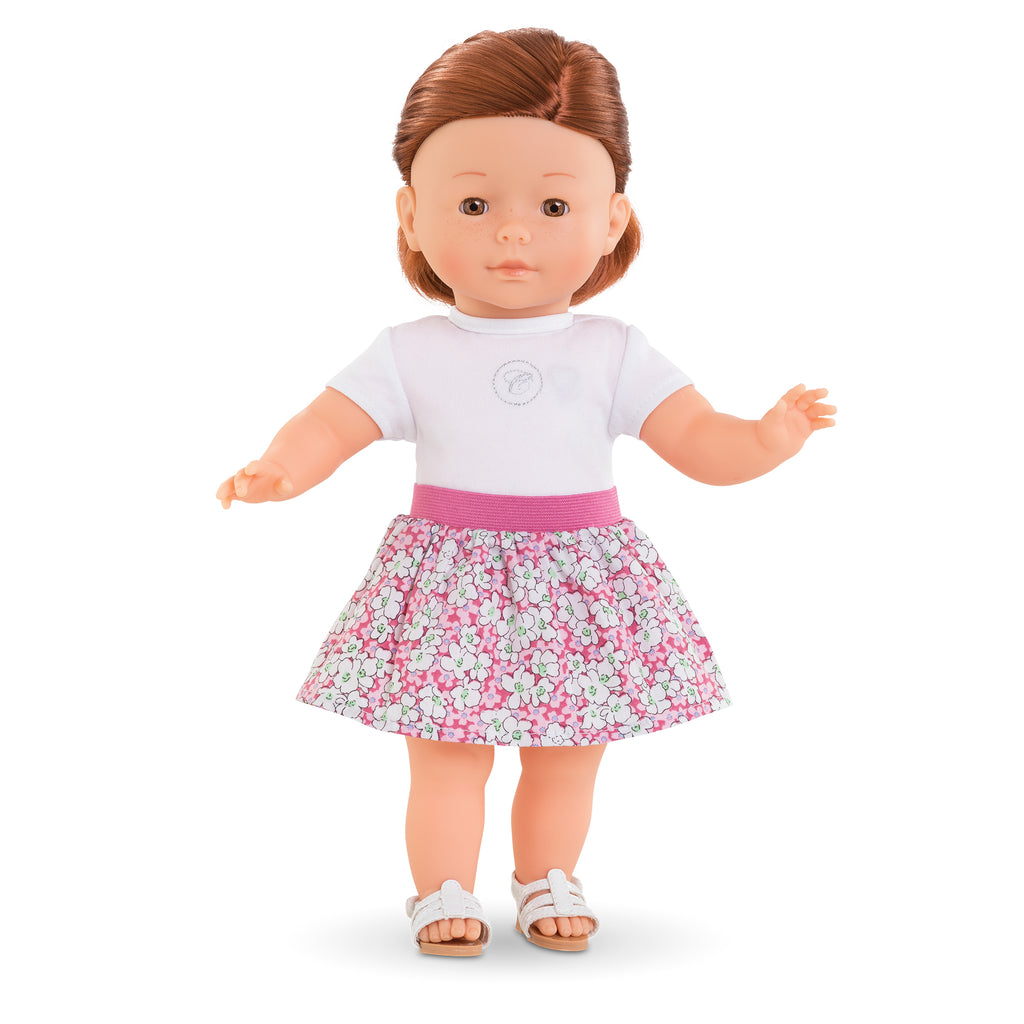 Floral Skirt For Ma Corolle Doll