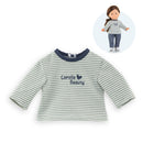 T-Shirt Rayé Manches Longues Pour Poupée Ma Corolle