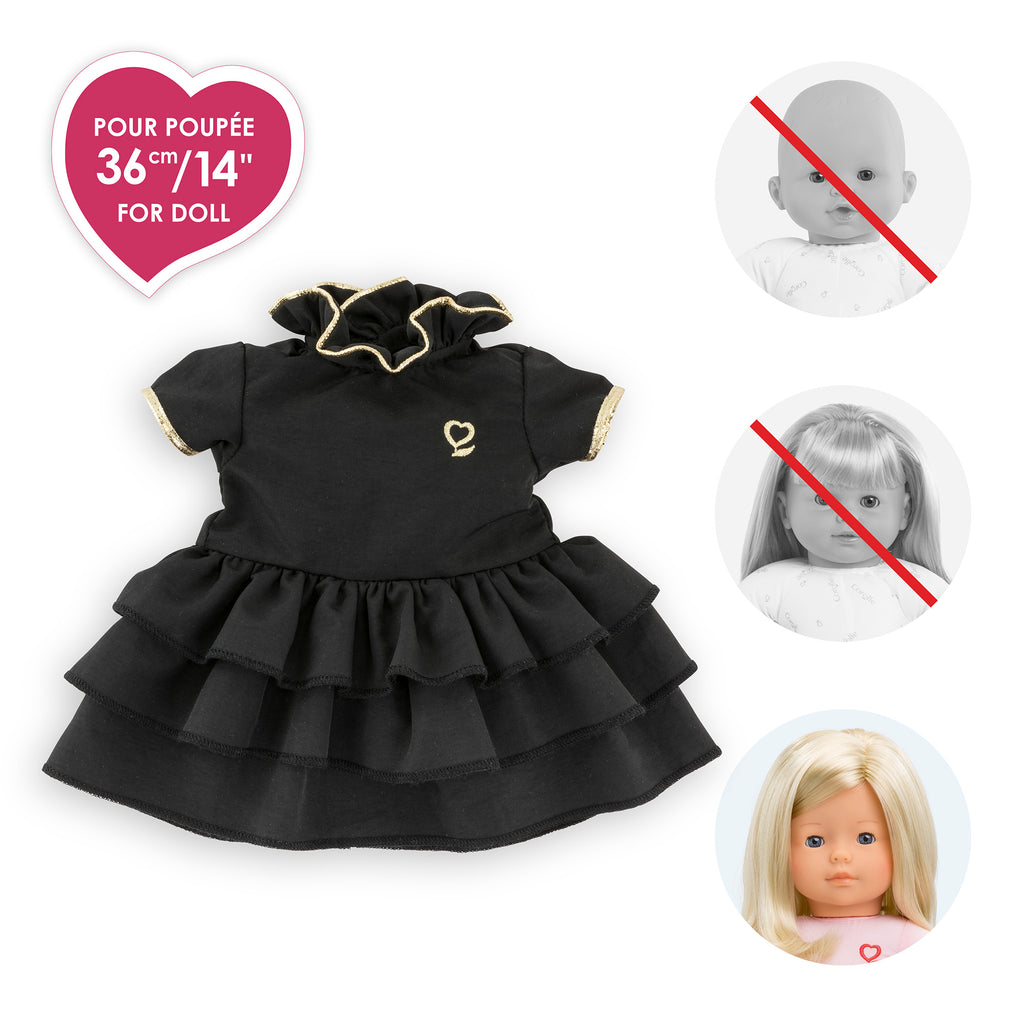Little Black Dress For Ma Corolle Doll