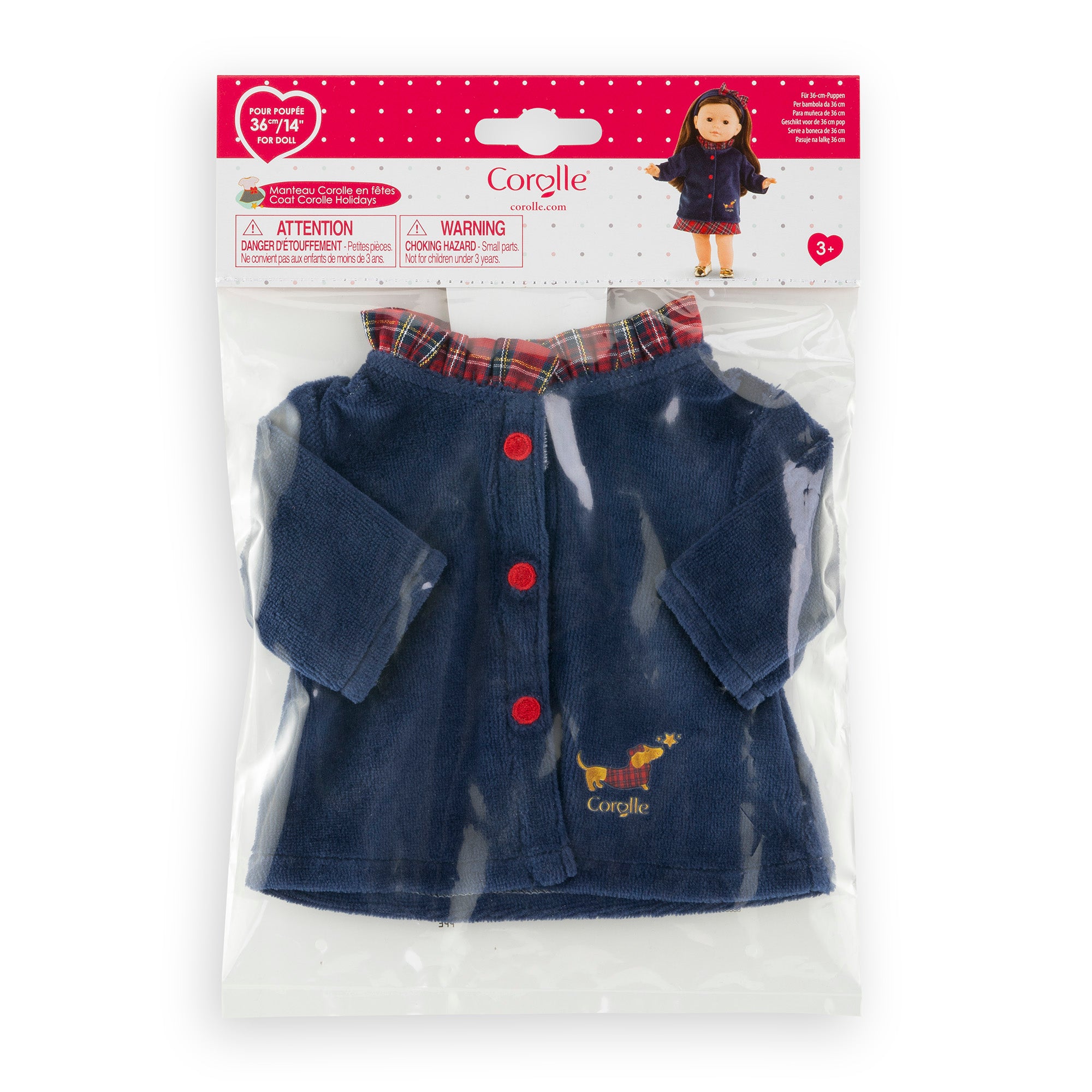 Corolle En Fêtes Coat For Ma Corolle Doll