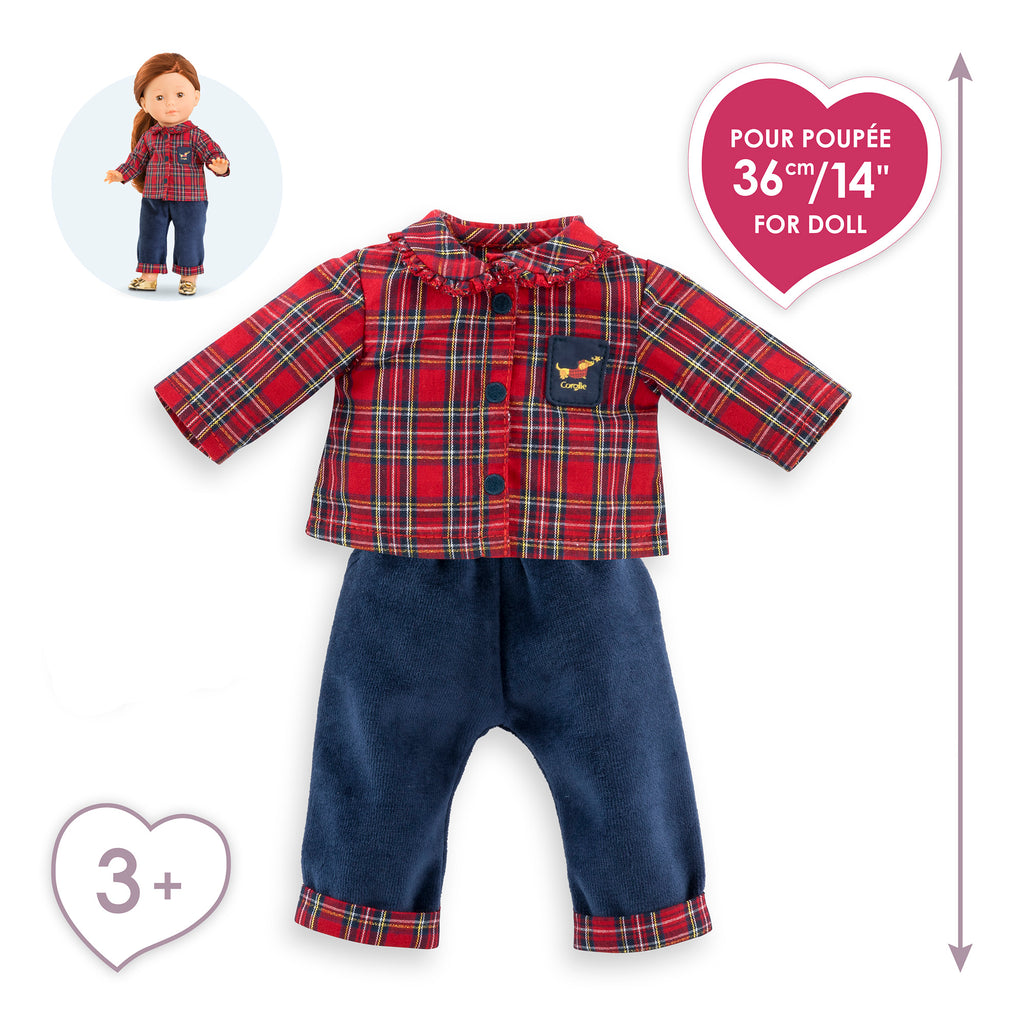Conjunto Homewear 2 Piezas Corolle En Fêtes Para Muñeca Ma Corolle
