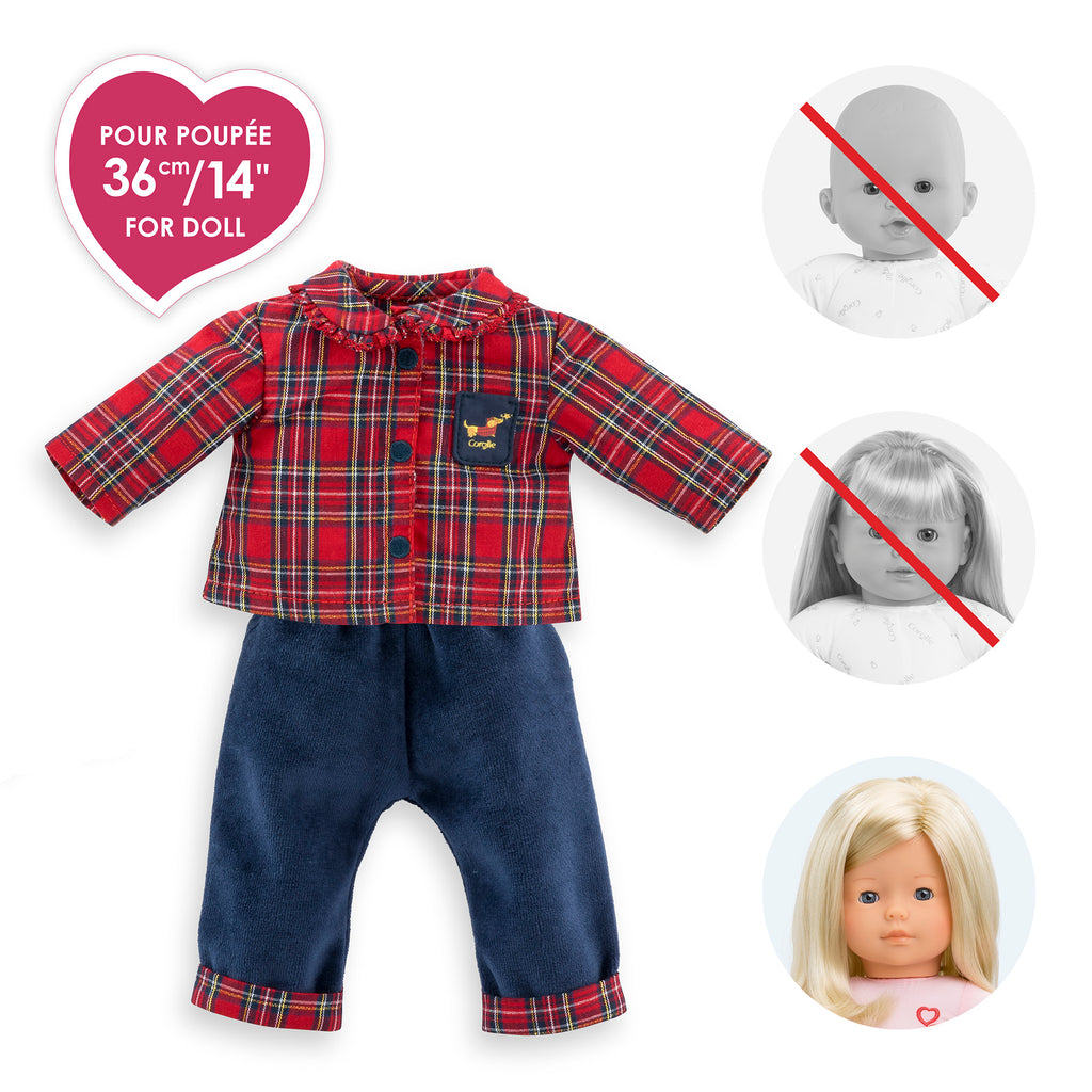 Conjunto Homewear 2 Piezas Corolle En Fêtes Para Muñeca Ma Corolle