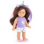 Estuche Muñeca Mini Corolline Romy Unicornio