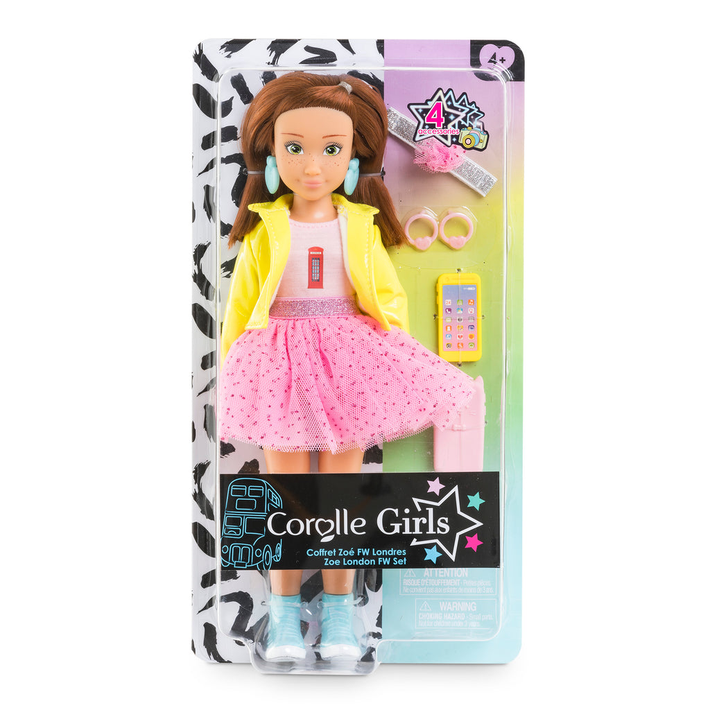 Corolle Girls Zoé Fashion Week London Doll Gift Set