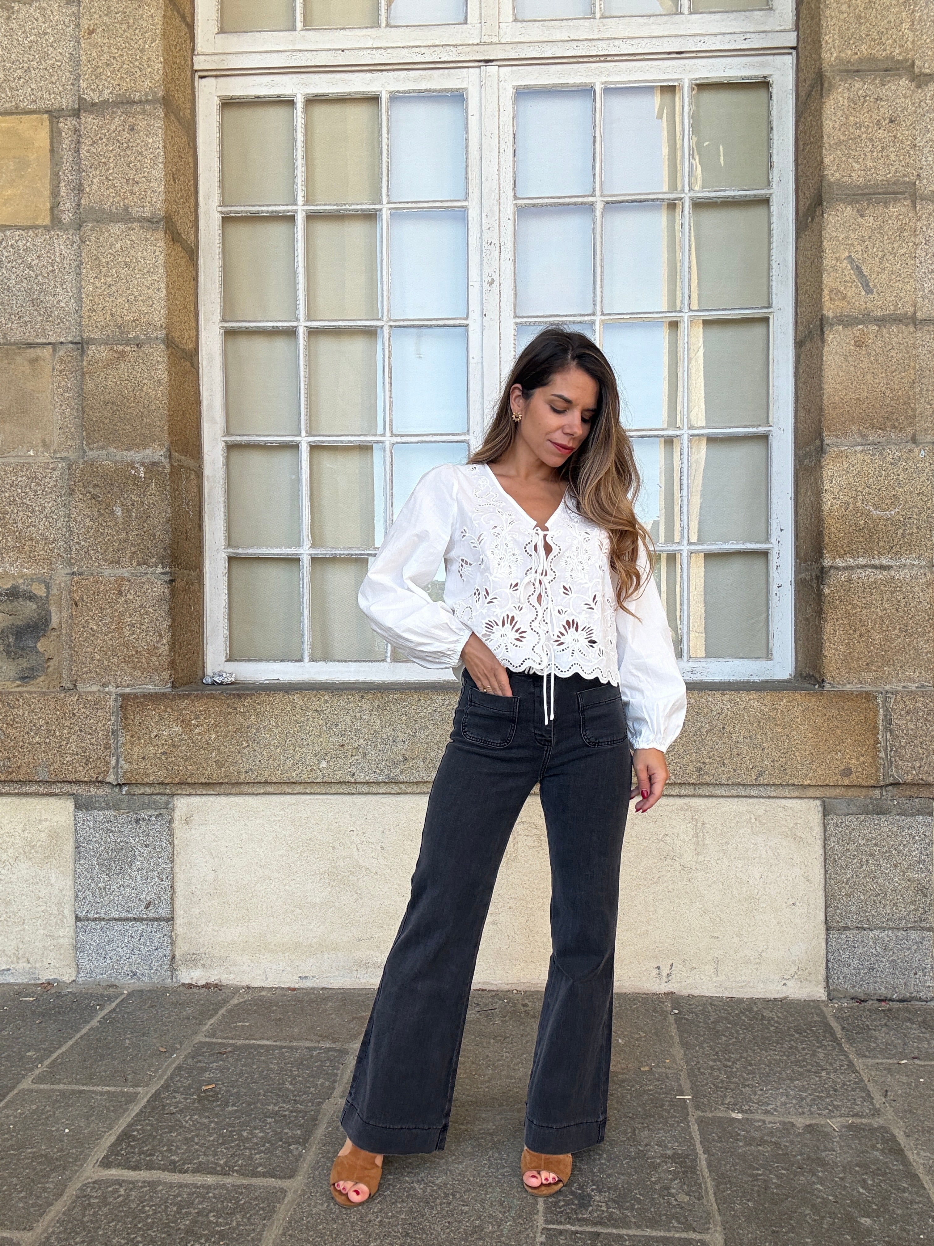 Juliette Embroidered Blouse