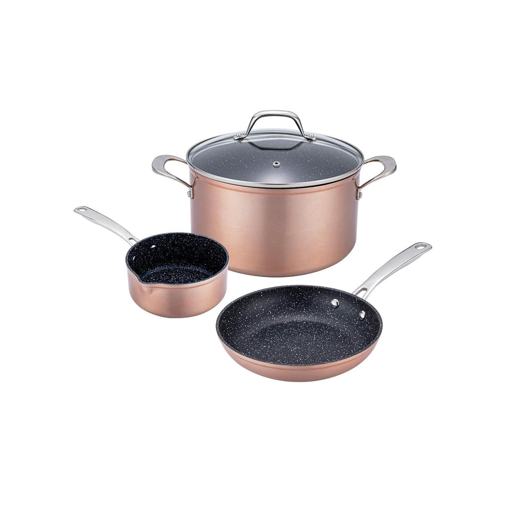 Héritage - 4 Piece Set - Aluminum - Copper