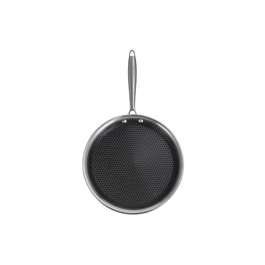 BlackSteel - Crêpière - Inox Triplex - Argenté