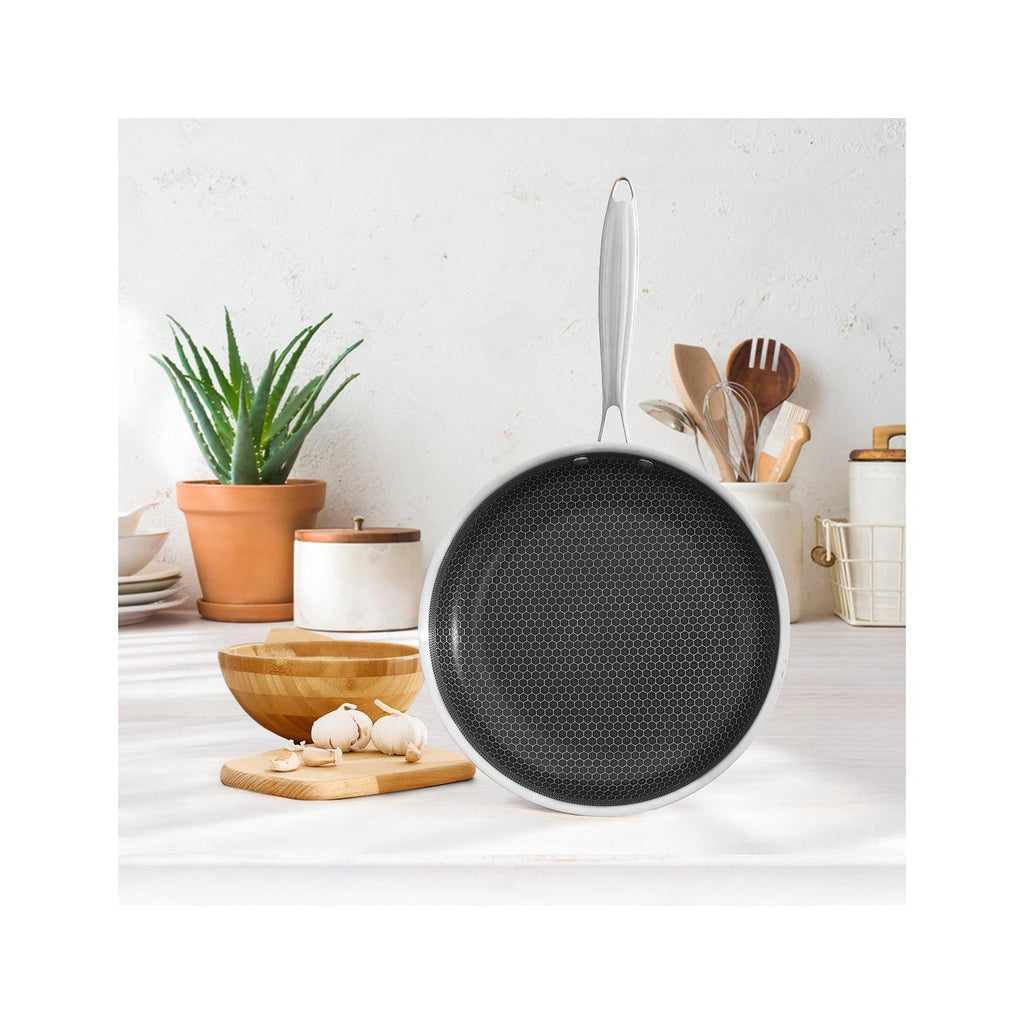 BlackSteel - Crêpière - Inox Triplex - Argenté
