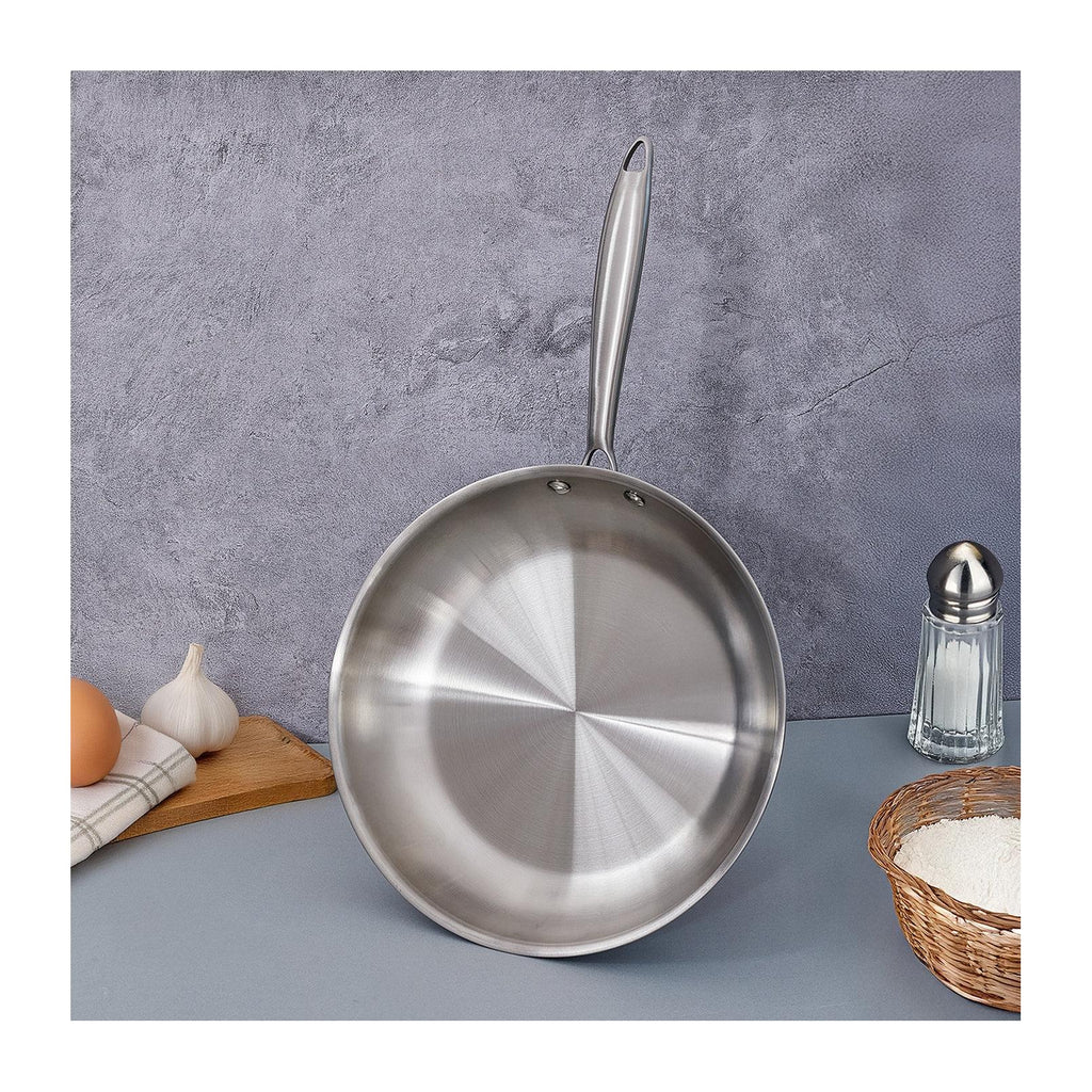 Gam'Hotel - Poêle Triplex Induction - 20 Cm - Argenté