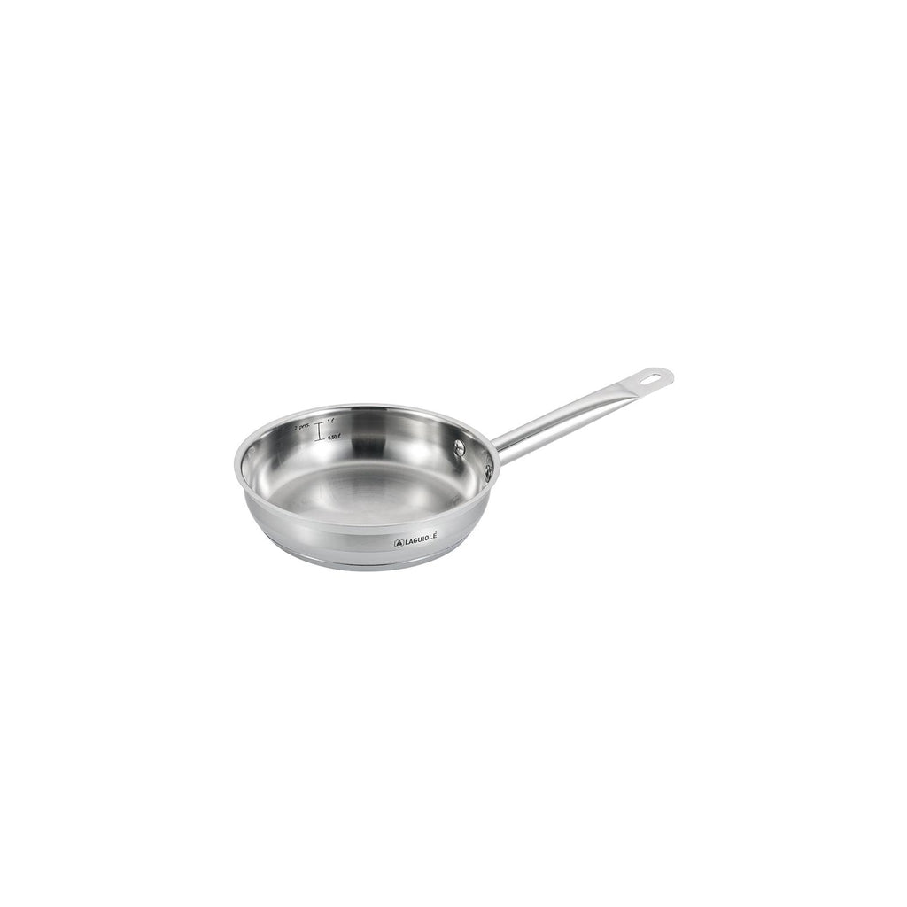 Sartén - Acero inoxidable - Plata