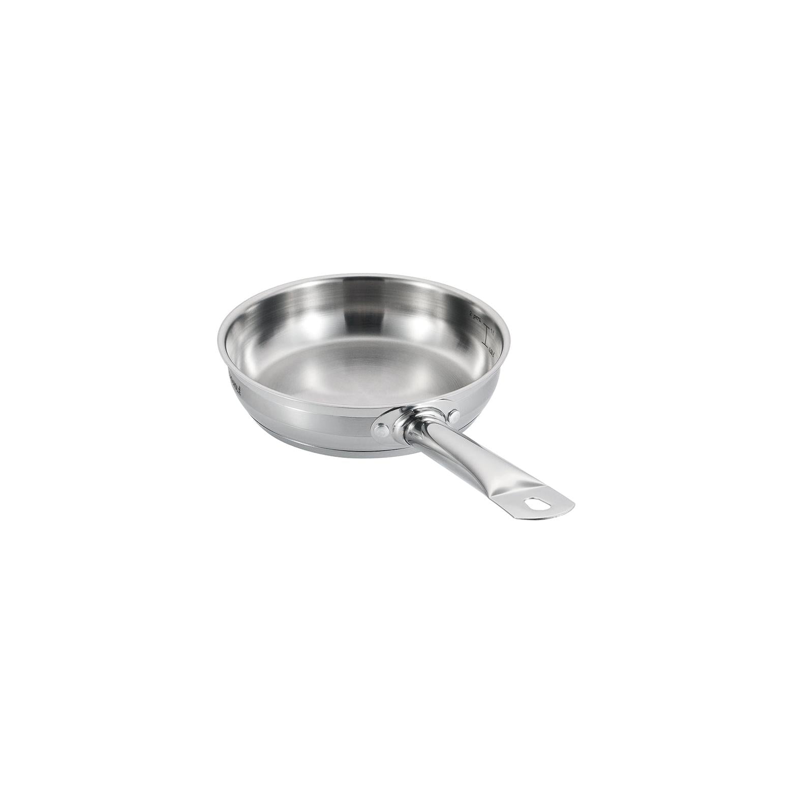 Sartén - Acero inoxidable - Plata