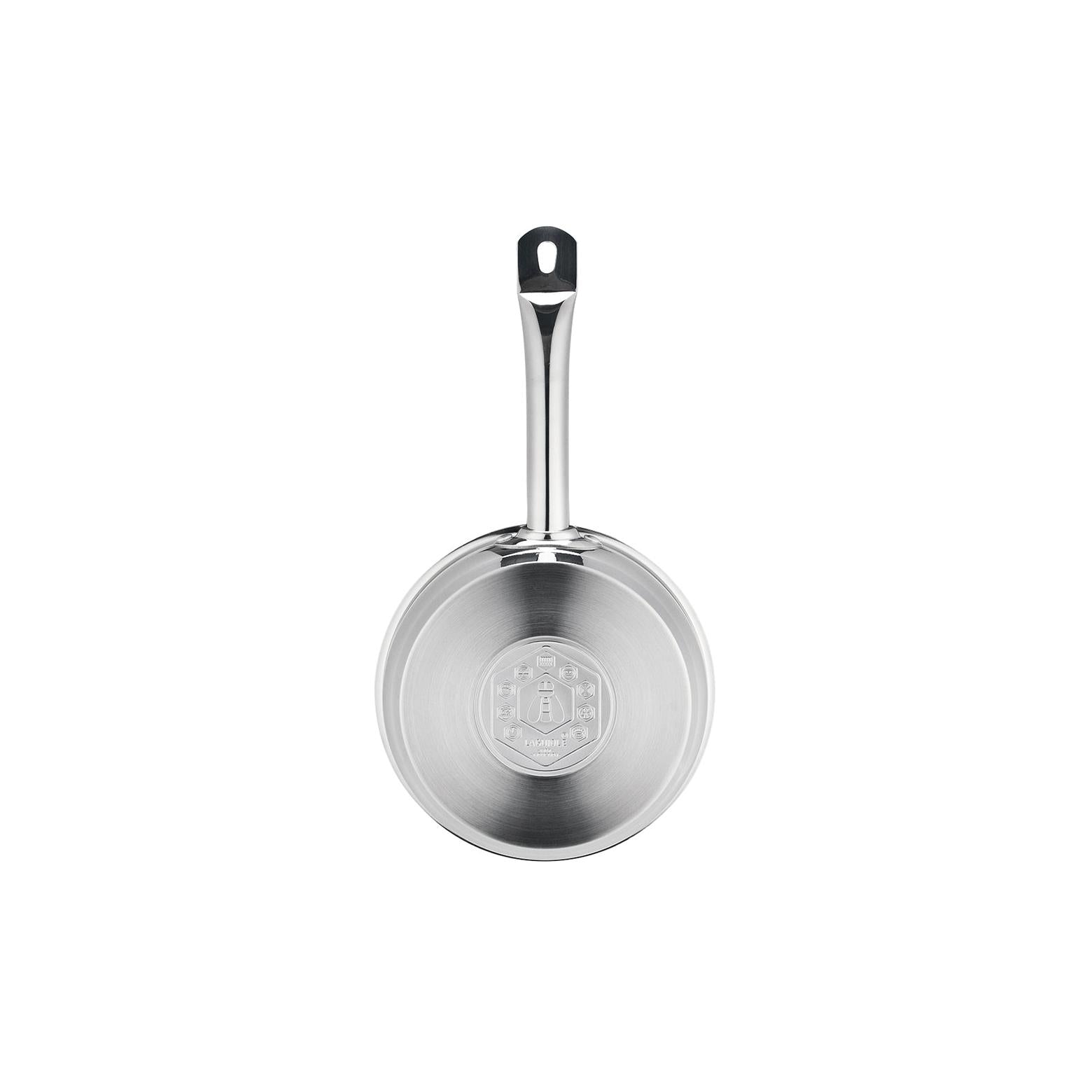Sartén - Acero inoxidable - Plata