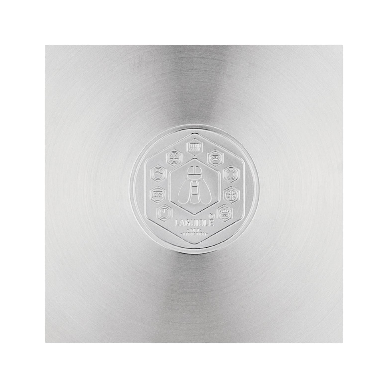 Sartén - Acero inoxidable - Plata