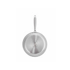 Frying pan - Triplex stainless steel - Silver