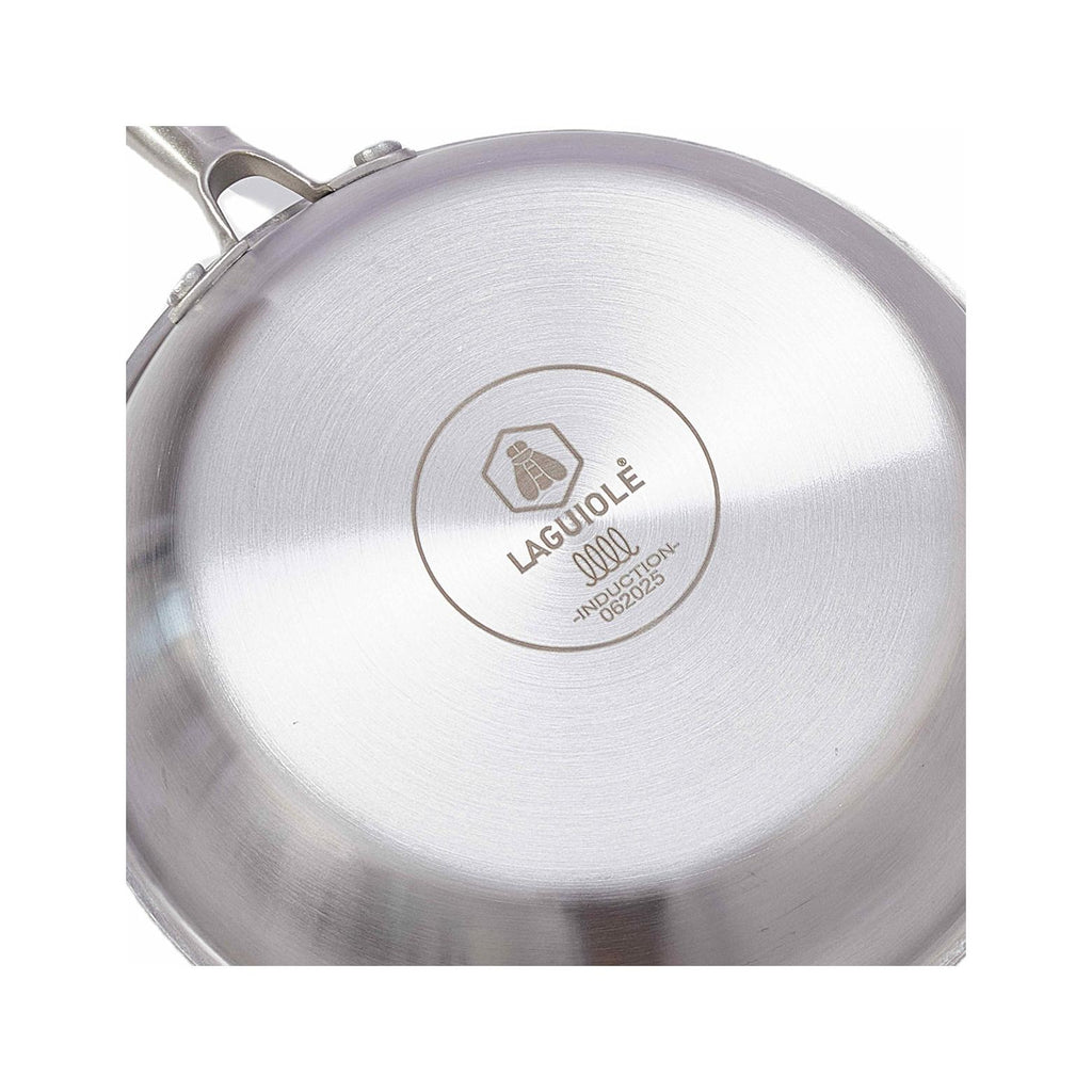 Frying pan - Triplex stainless steel - Silver