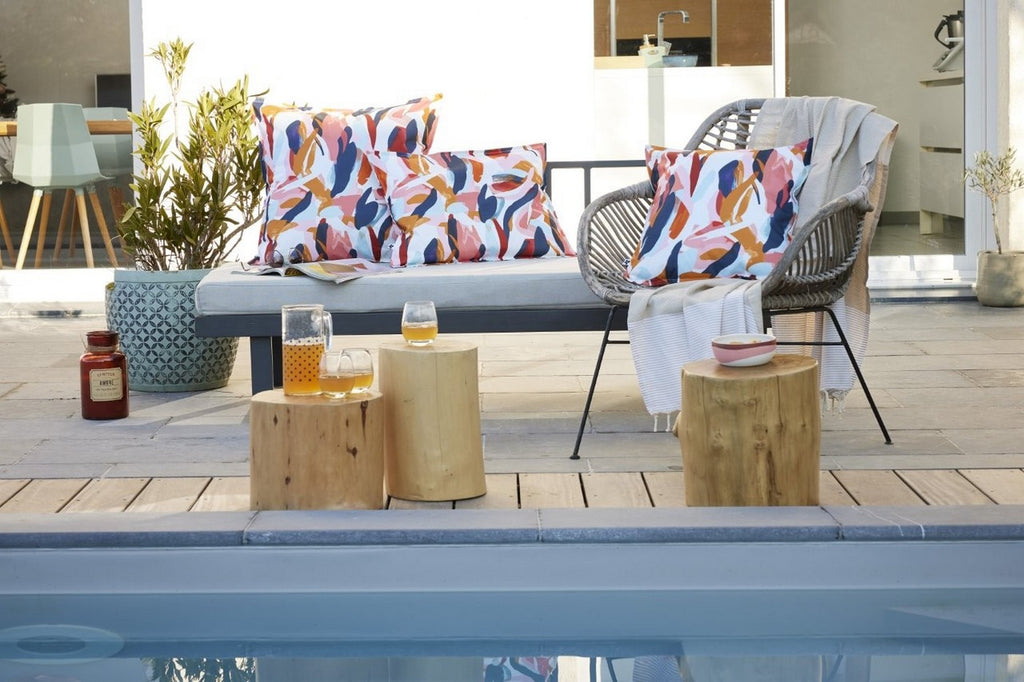 Cushion Cover - Printed Polyester + Coating - Julianne