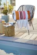 Cushion Cover - Printed Polyester + Coating - Bianca - Fire